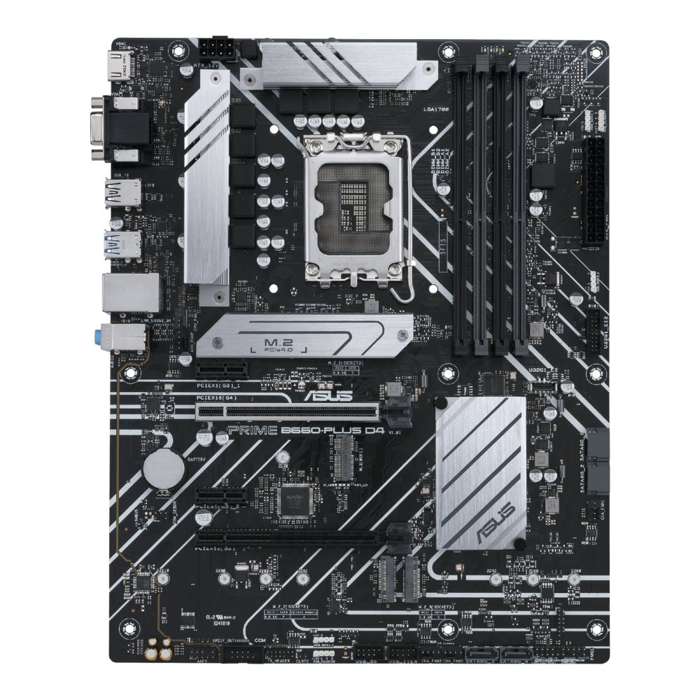 ASUS PRIME B660-PLUS D4 Intel B660 LGA 1700 ATX – 0