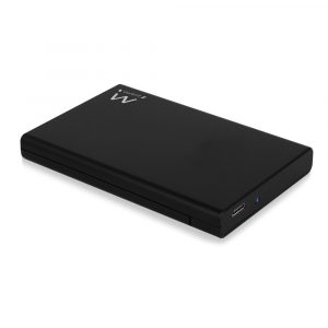 Ewent EW7072 behuizing voor opslagstations HDD-/SSD-behuizing Zwart 2.5" - Afbeelding 1