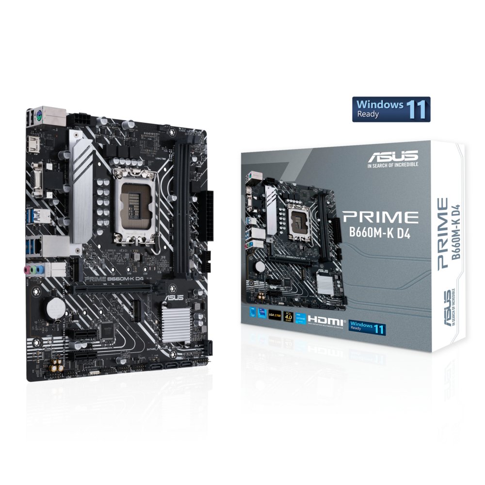ASUS PRIME B660M-K D4 Intel B660 LGA 1700 micro ATX – 4