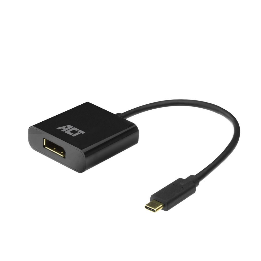 ACT AC7320 video kabel adapter 0,15 m USB Type-C DisplayPort Zwart – 2
