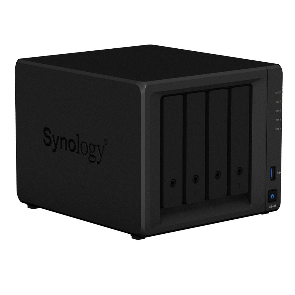 Synology DiskStation DS418 data-opslag-server NAS Mini Tower Ethernet LAN Zwart RTD1296 – 7