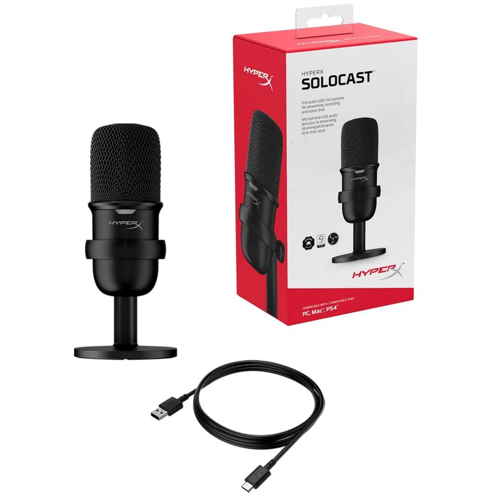 HyperX SoloCast USB Gaming Microphone – 1