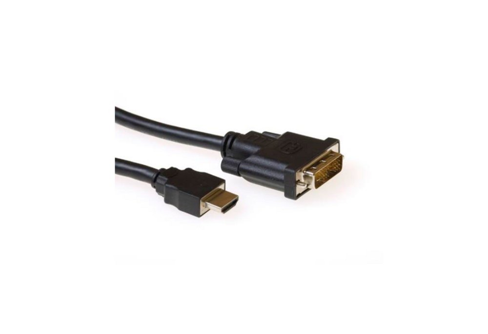 ACT AK3739 video kabel adapter 1 m HDMI DVI-D Zwart – 0