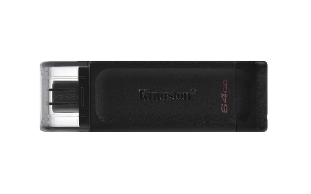 Kingston Technology DataTraveler 70 USB flash drive 64 GB USB Type-C 3.2 Gen 1 (3.1 Gen 1) Zwart – 0