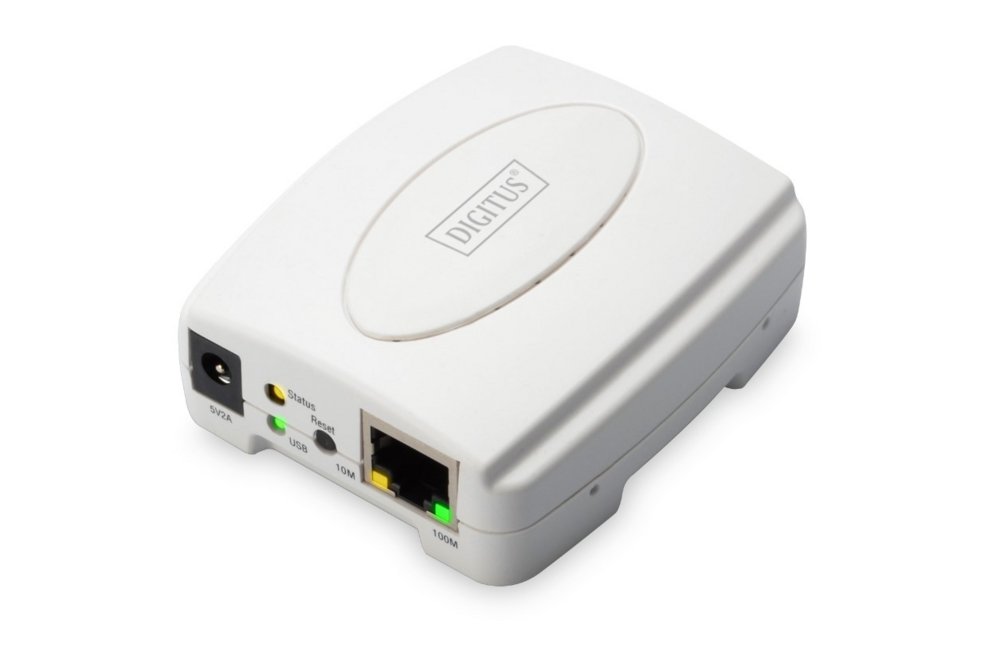 Digitus DN-13003-2 print server Ethernet LAN Wit – 0