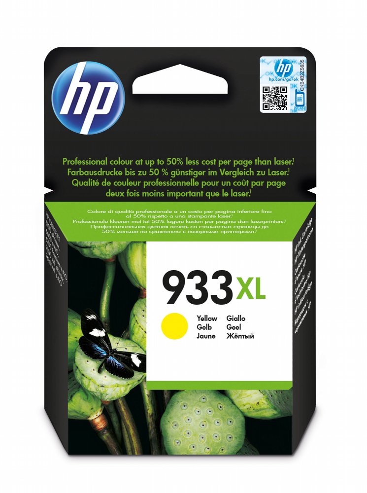HP 933XL originele high-capacity gele inktcartridge – 0