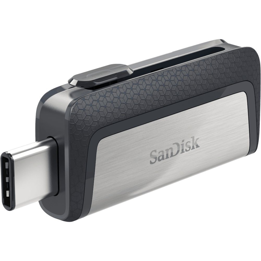 SanDisk Ultra Dual Drive USB Type-C USB flash drive 32 GB USB Type-A / USB Type-C 3.2 Gen 1 (3.1 Gen 1) Zwart, Zilver – 1