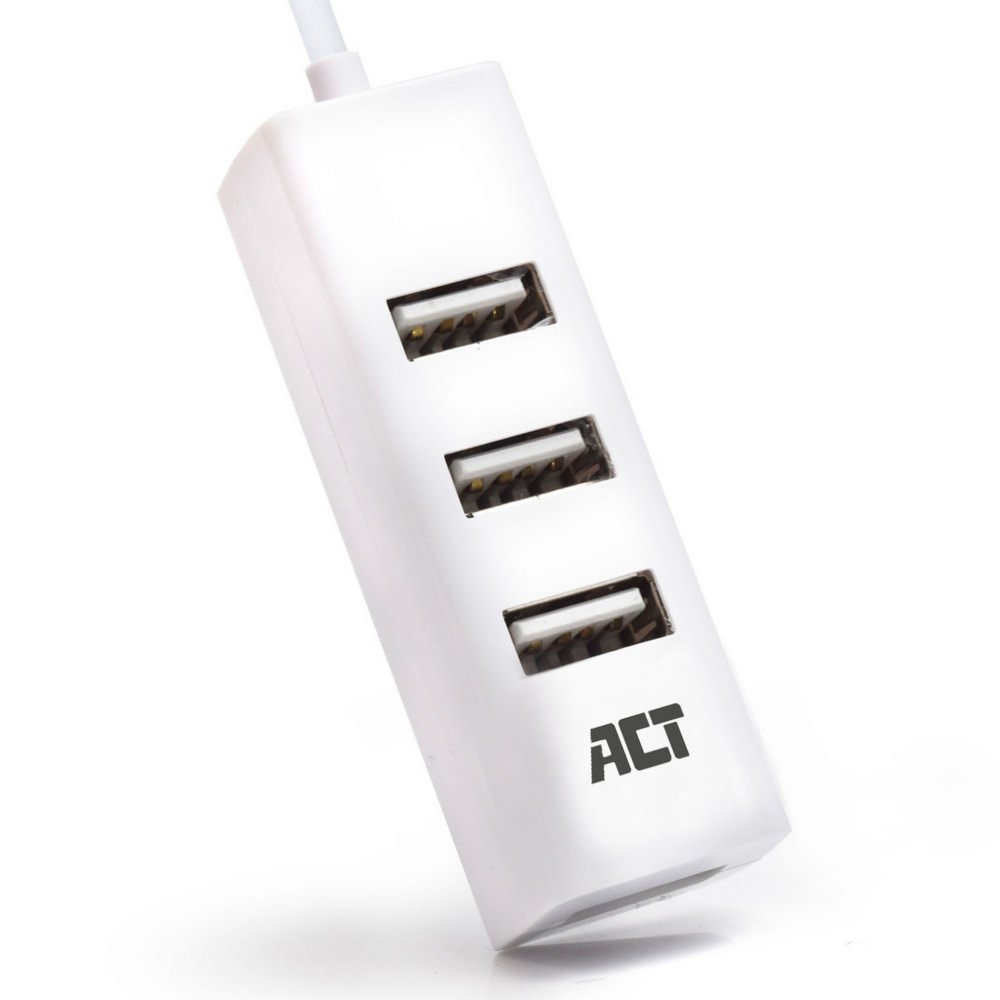ACT AC6200 interface hub USB 2.0 480 Mbit/s Wit – 6