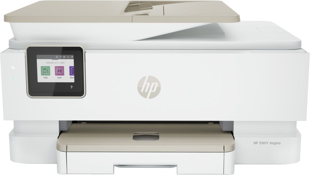 HP ENVY HP Inspire 7920e All-in-One printer, Kleur, Printer voor Thuis en thuiskantoor, Printen, kopiëren, scannen, Draadloos; HP+; Geschikt voor HP Instant Ink; Automatische documentinvoer – 0