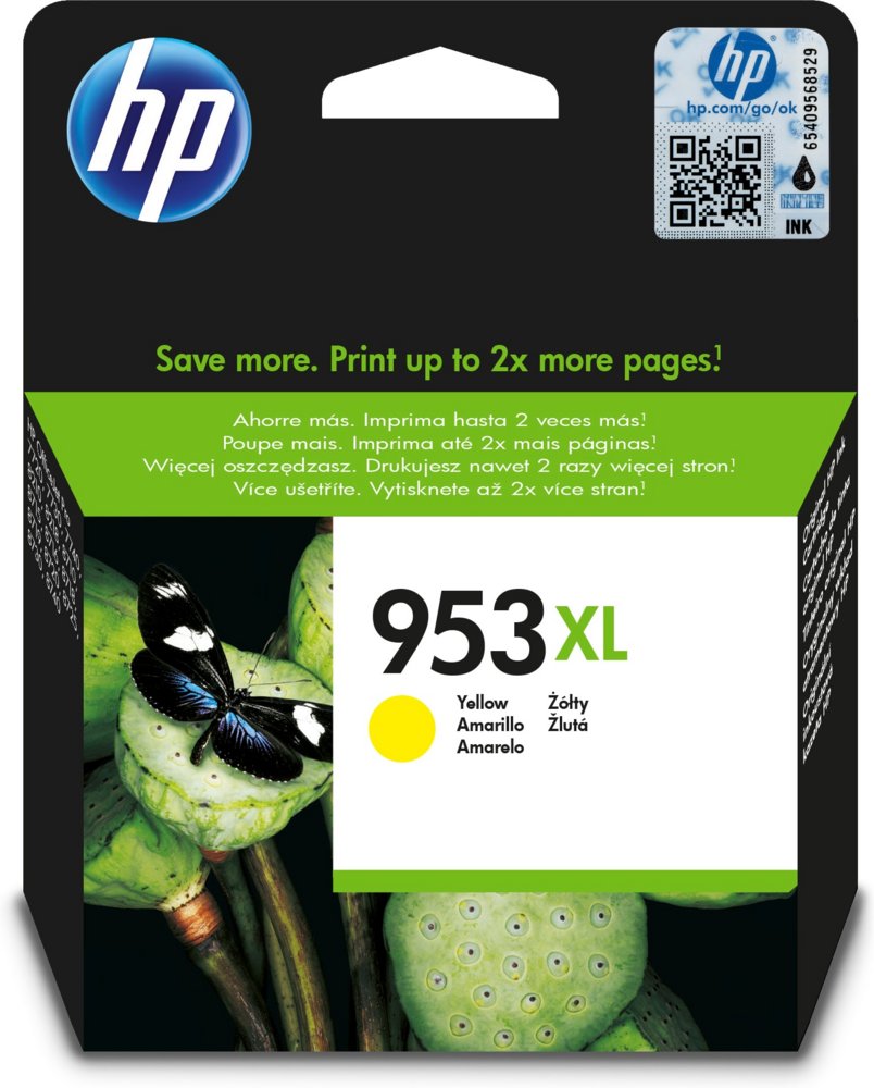 HP 953XL originele high-capacity gele inktcartridge – 0