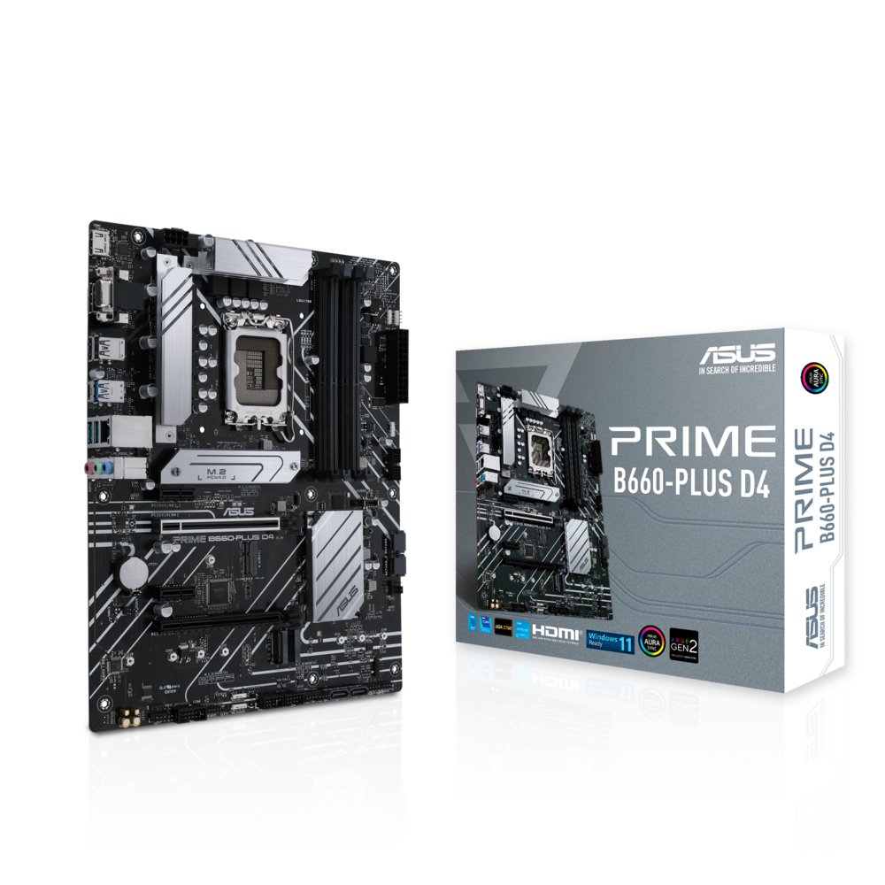 ASUS PRIME B660-PLUS D4 Intel B660 LGA 1700 ATX – 6