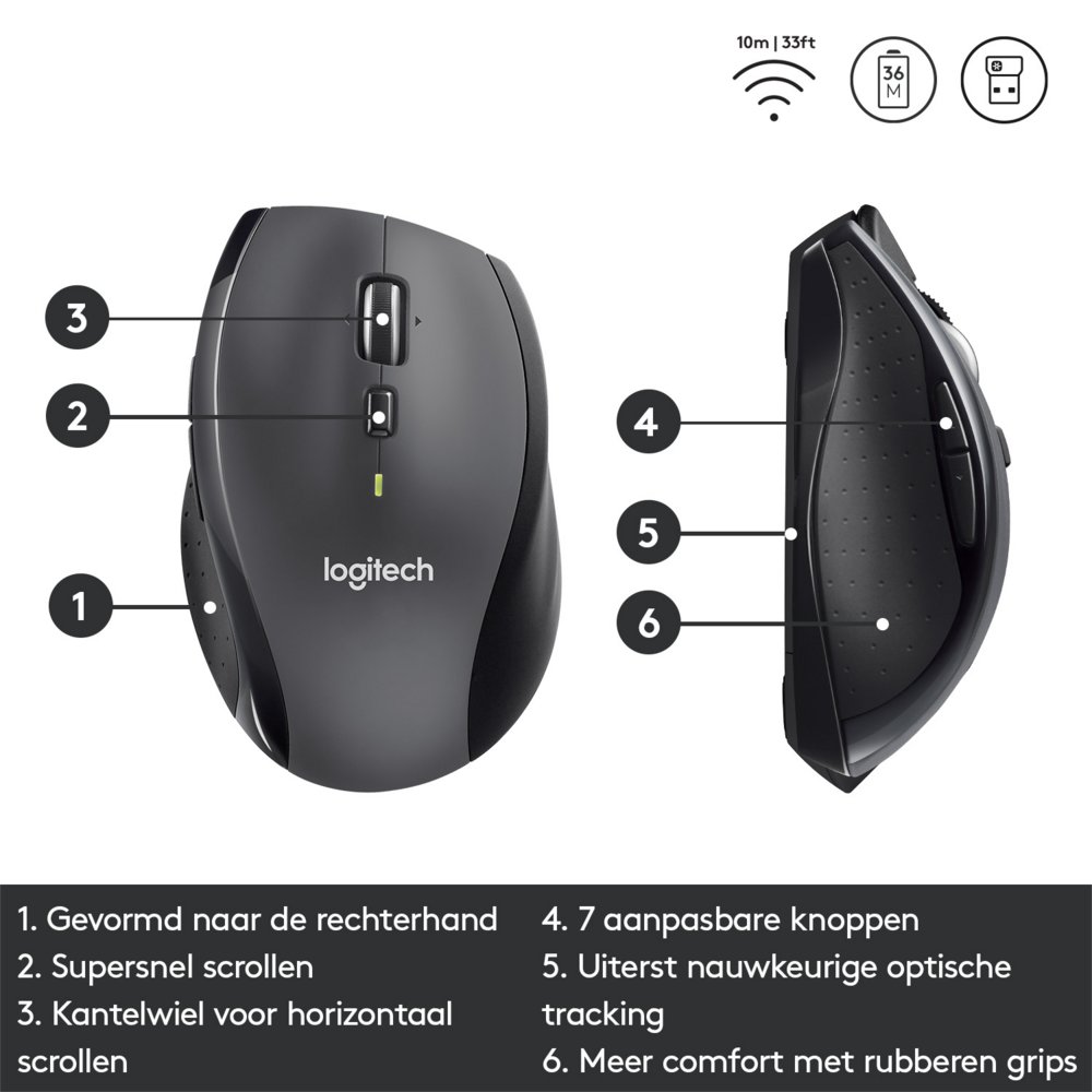 Logitech Marathon Mouse M705 – 6