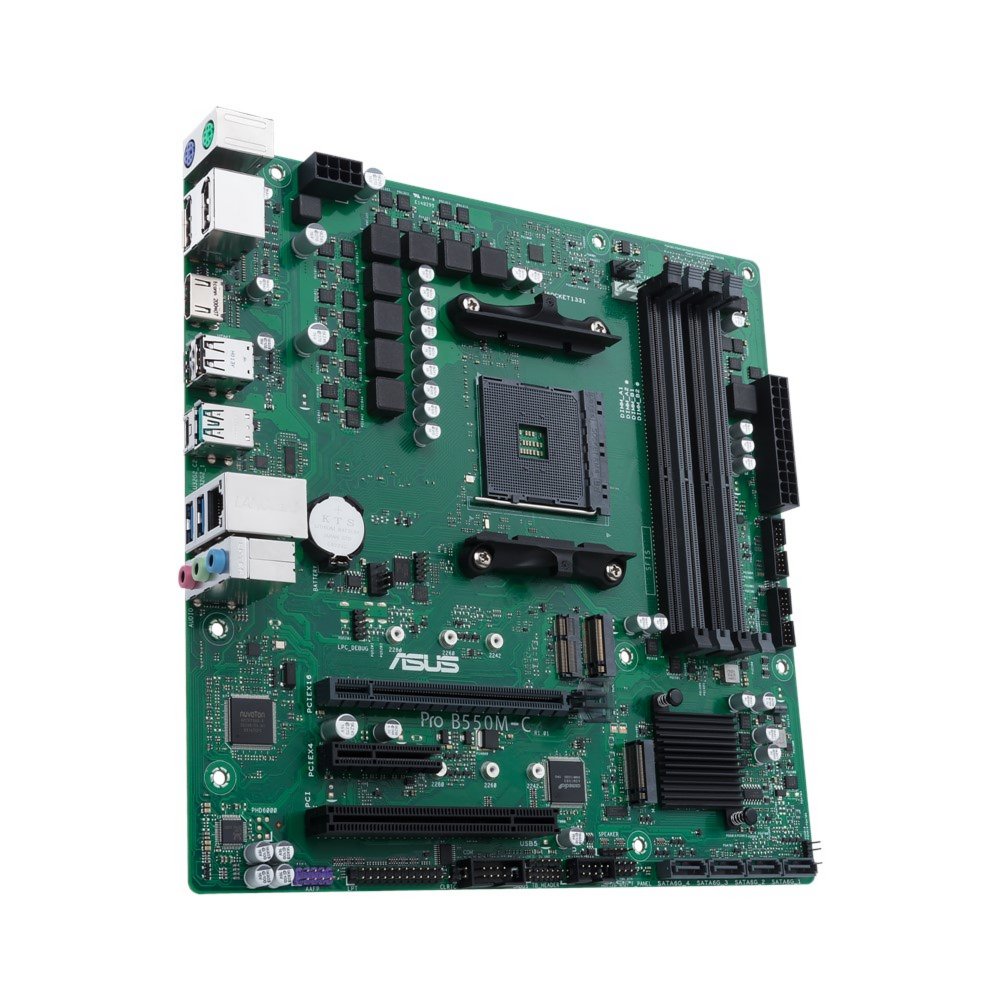 ASUS PRO B550M-C/CSM AMD B550 Socket AM4 micro ATX – 2