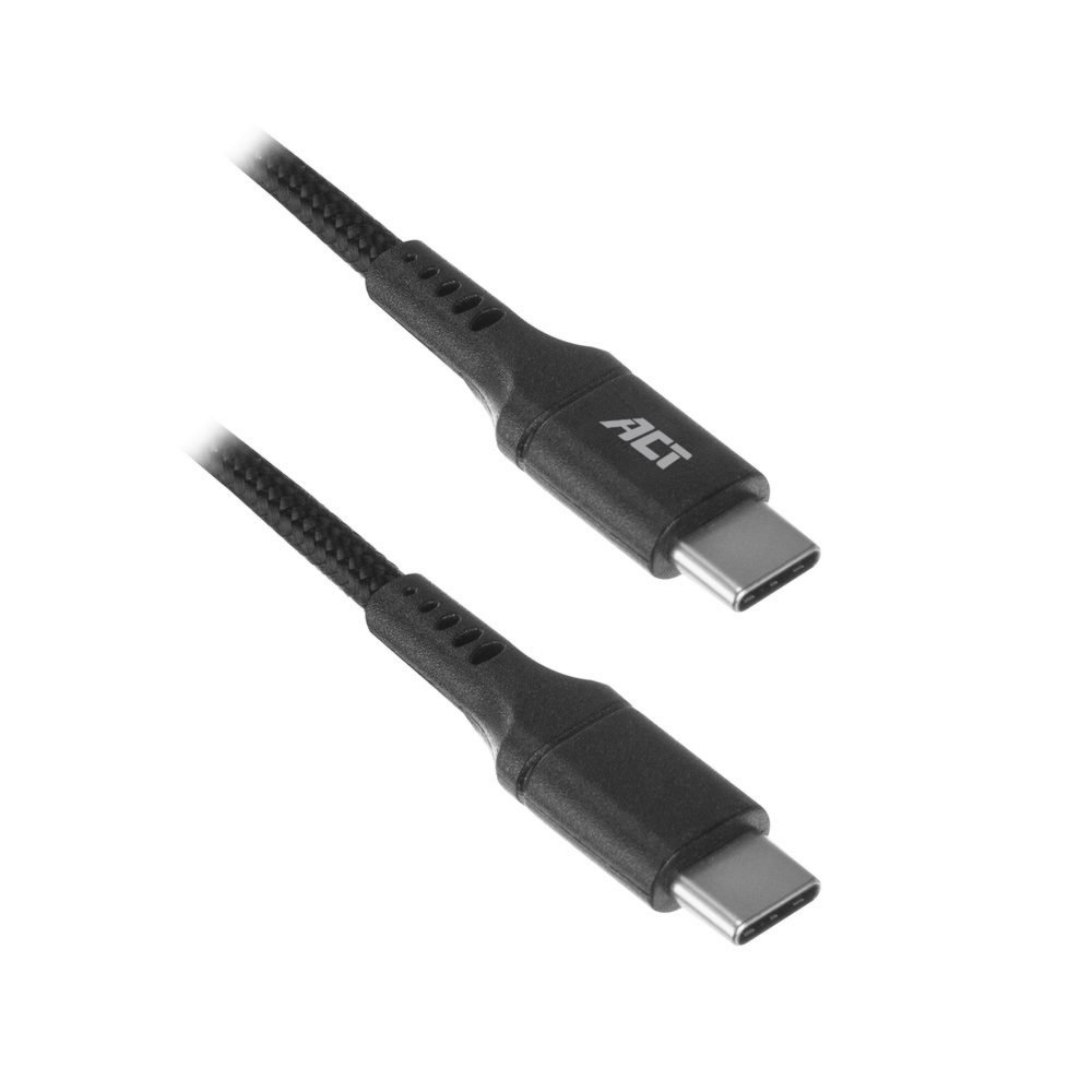 ACT AC3096 USB-kabel 1 m USB 2.0 USB C Zwart – 0