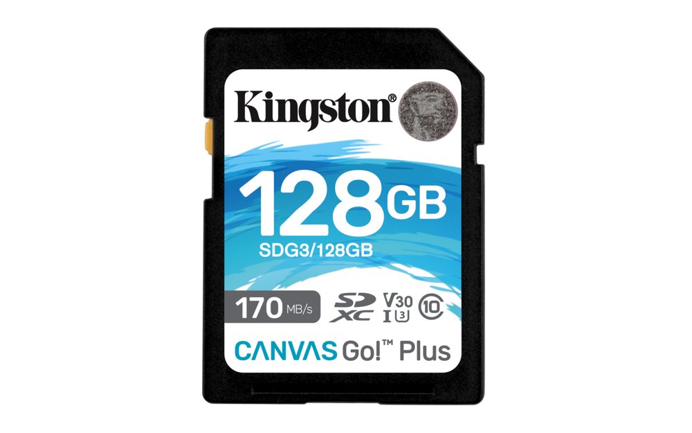 Kingston Technology Canvas Go! Plus 128 GB SD UHS-I Klasse 10 – 0