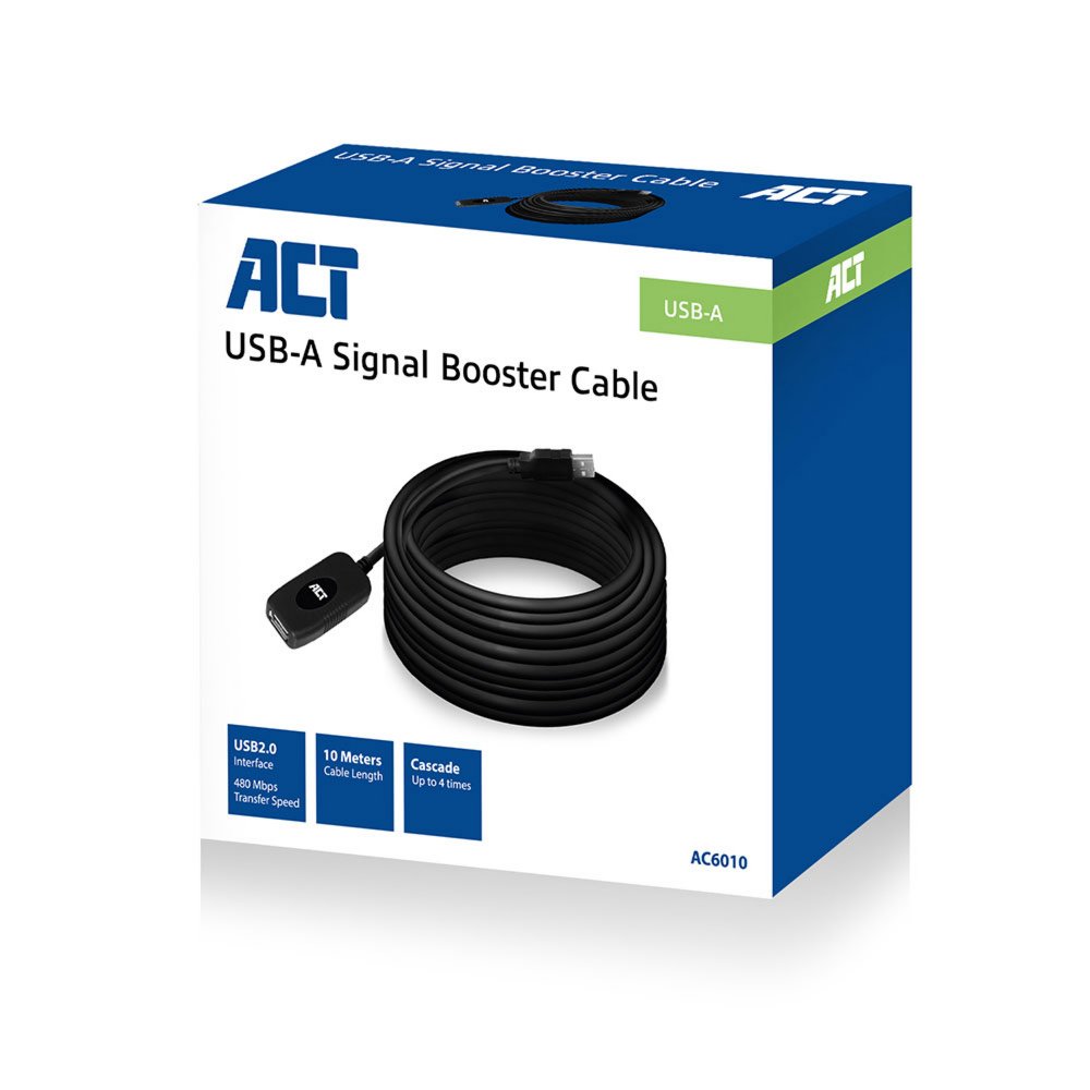 ACT AC6010 USB 2.0 Signaalversterker 10 meter – 1