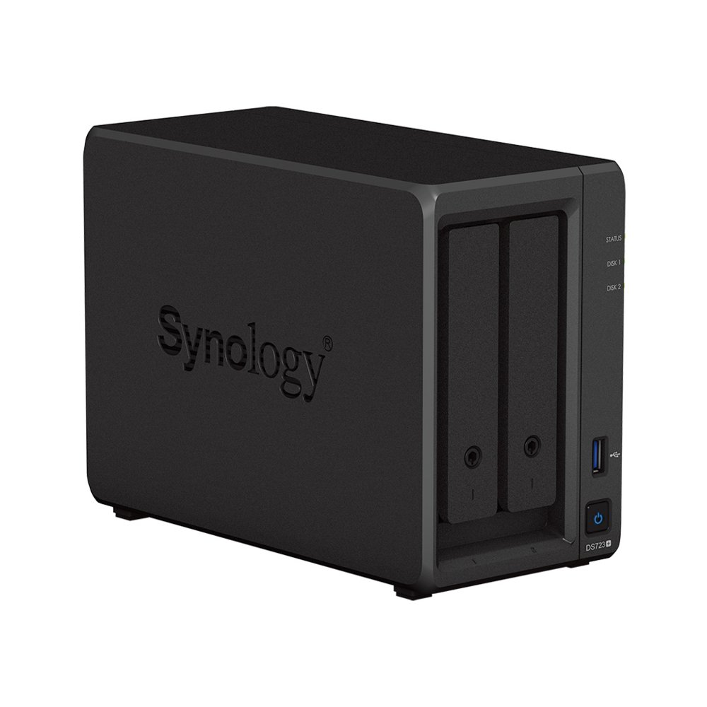 Synology DiskStation DS723+ data-opslag-server NAS Tower Ethernet LAN Zwart R1600 – 6