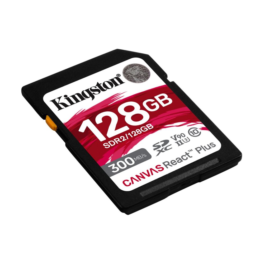 Kingston Technology Canvas React Plus 128 GB SD UHS-II Klasse 10 – 1