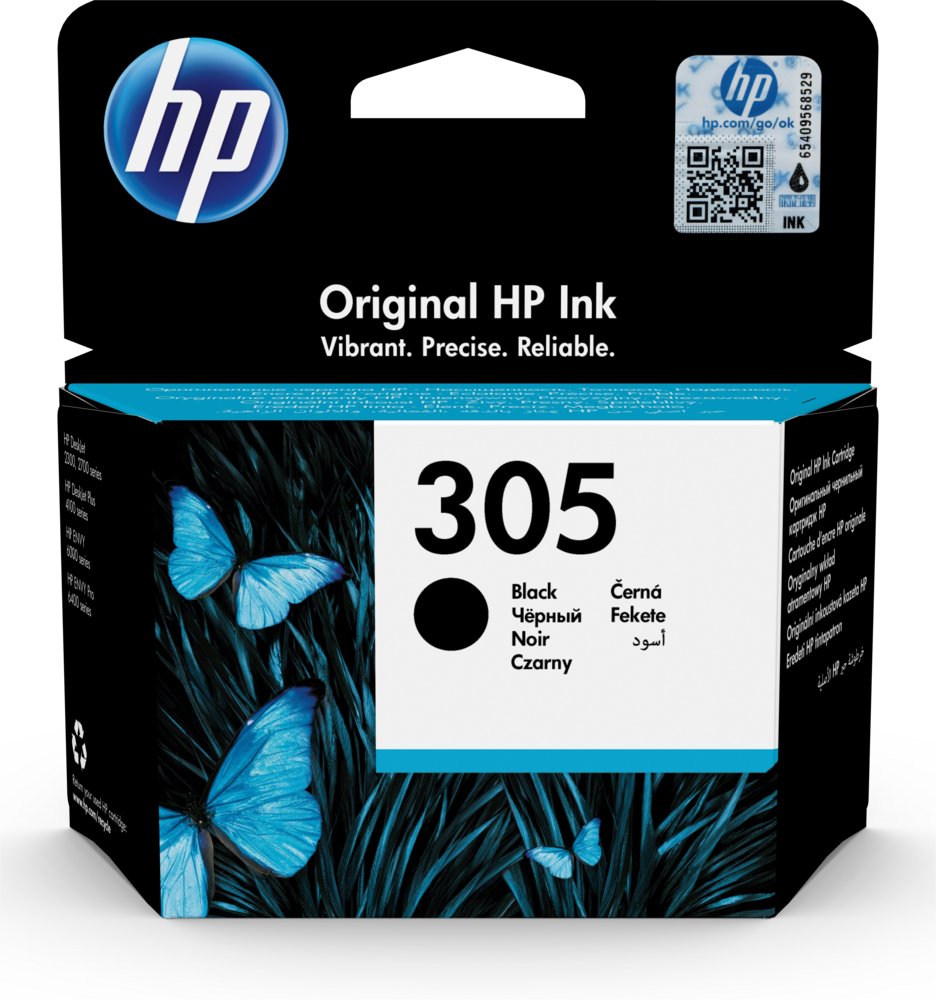 HP 305 originele zwarte inktcartridge – 0