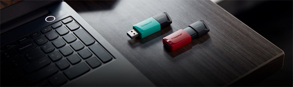 Kingston Technology DataTraveler Exodia M USB flash drive 128 GB USB Type-A 3.2 Gen 1 (3.1 Gen 1) Zwart, Rood – 4