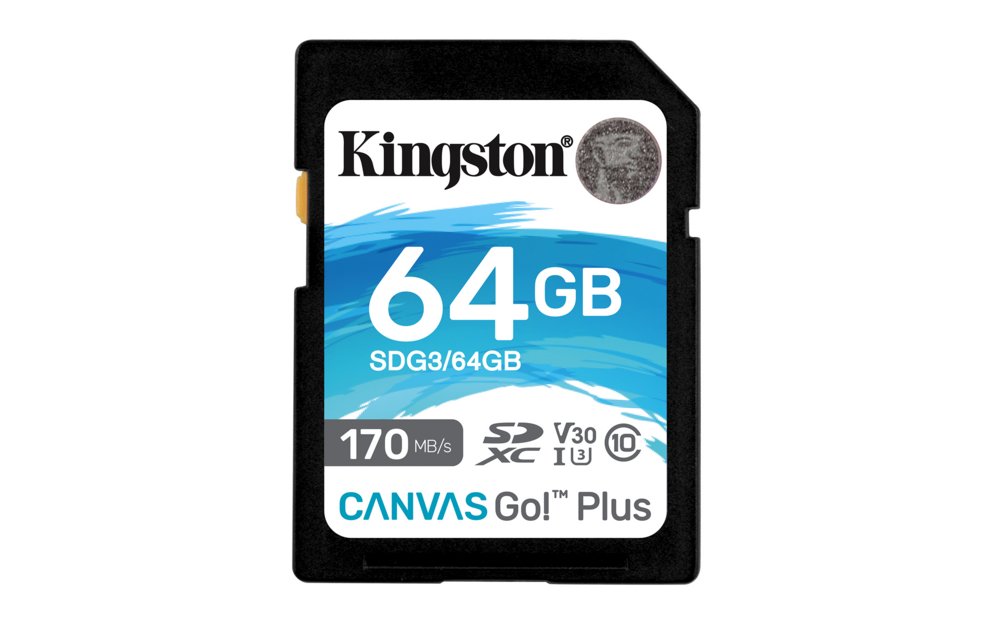 Kingston Technology Canvas Go! Plus flashgeheugen 64 GB SD UHS-I Klasse 10 – 0