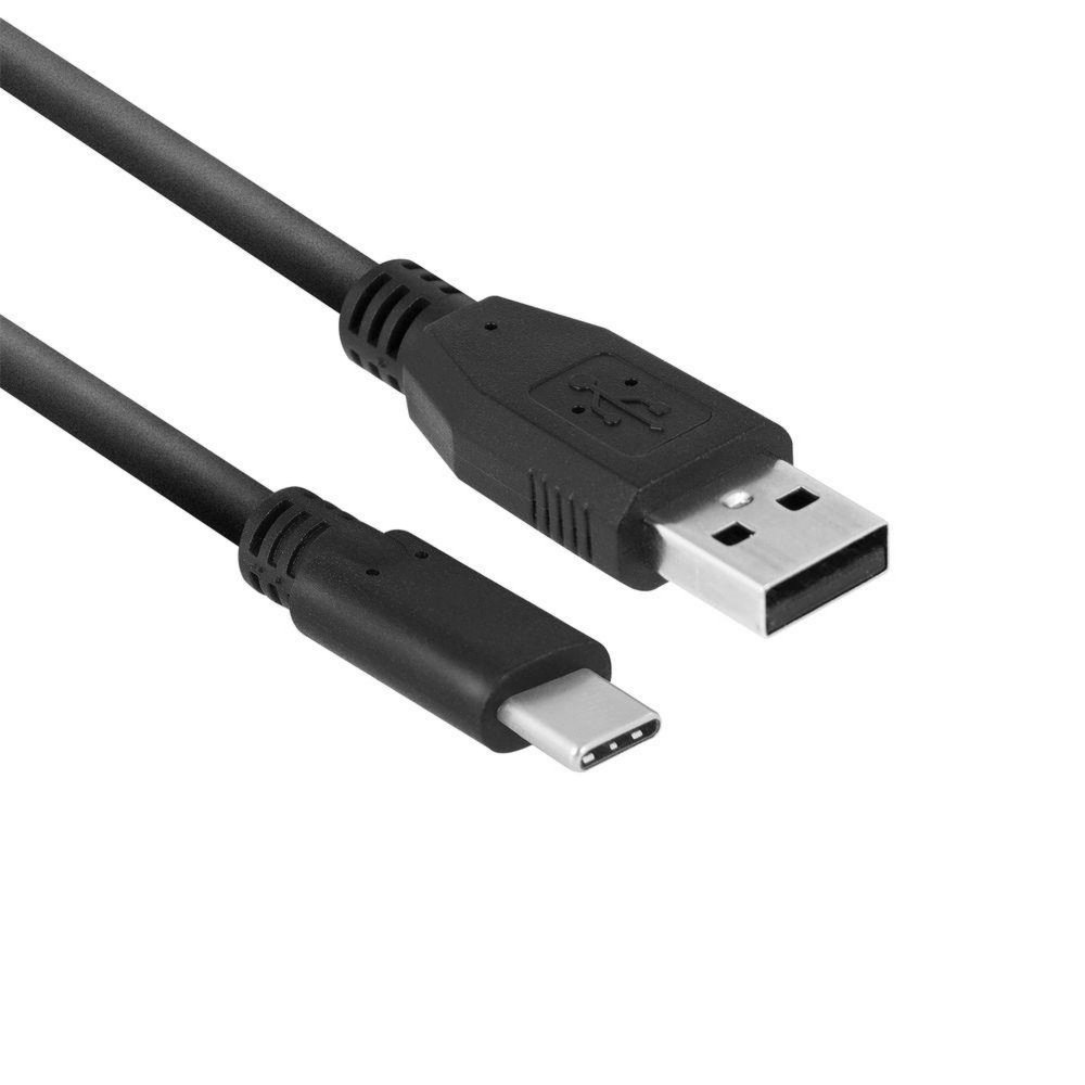 ACT AC3020 USB-kabel 1 m USB 3.2 Gen 1 (3.1 Gen 1) USB A USB C Zwart – 0