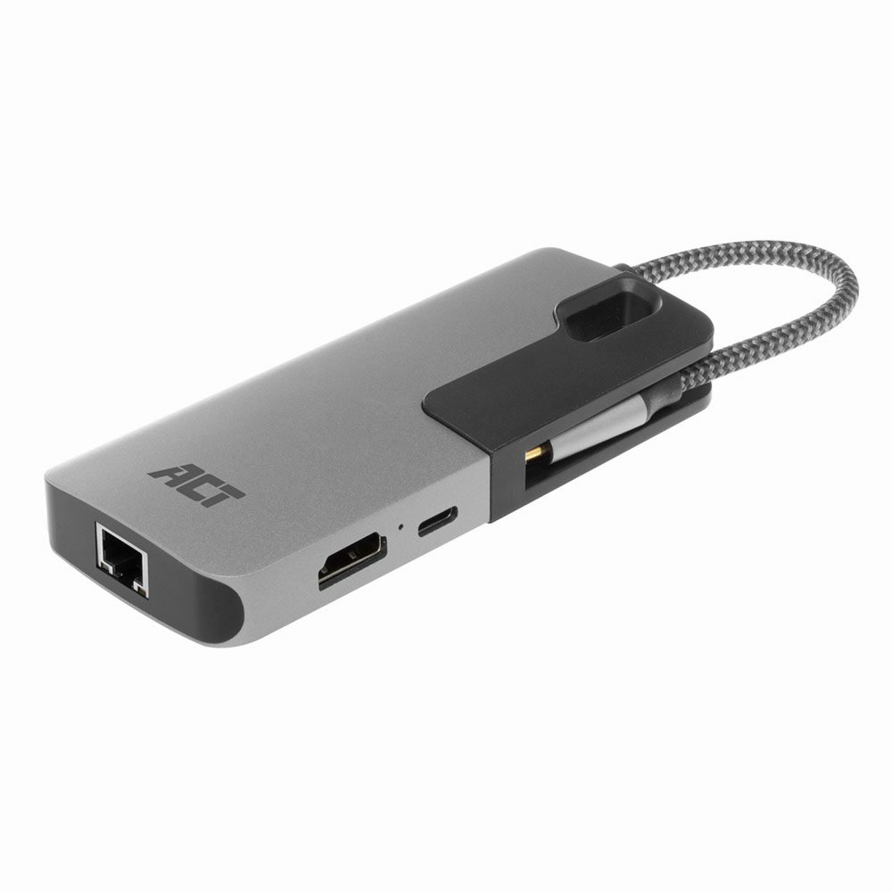ACT AC7042 USB-C naar HDMI multiport adapter met ethernet en USB hub – 3