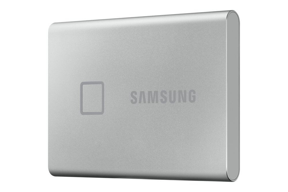 Samsung MU-PC1T0S, T7 Touch, 1000 GB, USB Type-C, 3.2 Gen 2 (3.1 Gen 2), 1050 MB/s, Wachtwoordbeveiliging, Zilver – 3