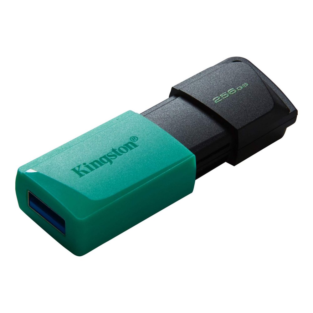 Kingston Technology DataTraveler Exodia M USB flash drive 256 GB USB Type-A 3.2 Gen 1 (3.1 Gen 1) Zwart, Turkoois – 1
