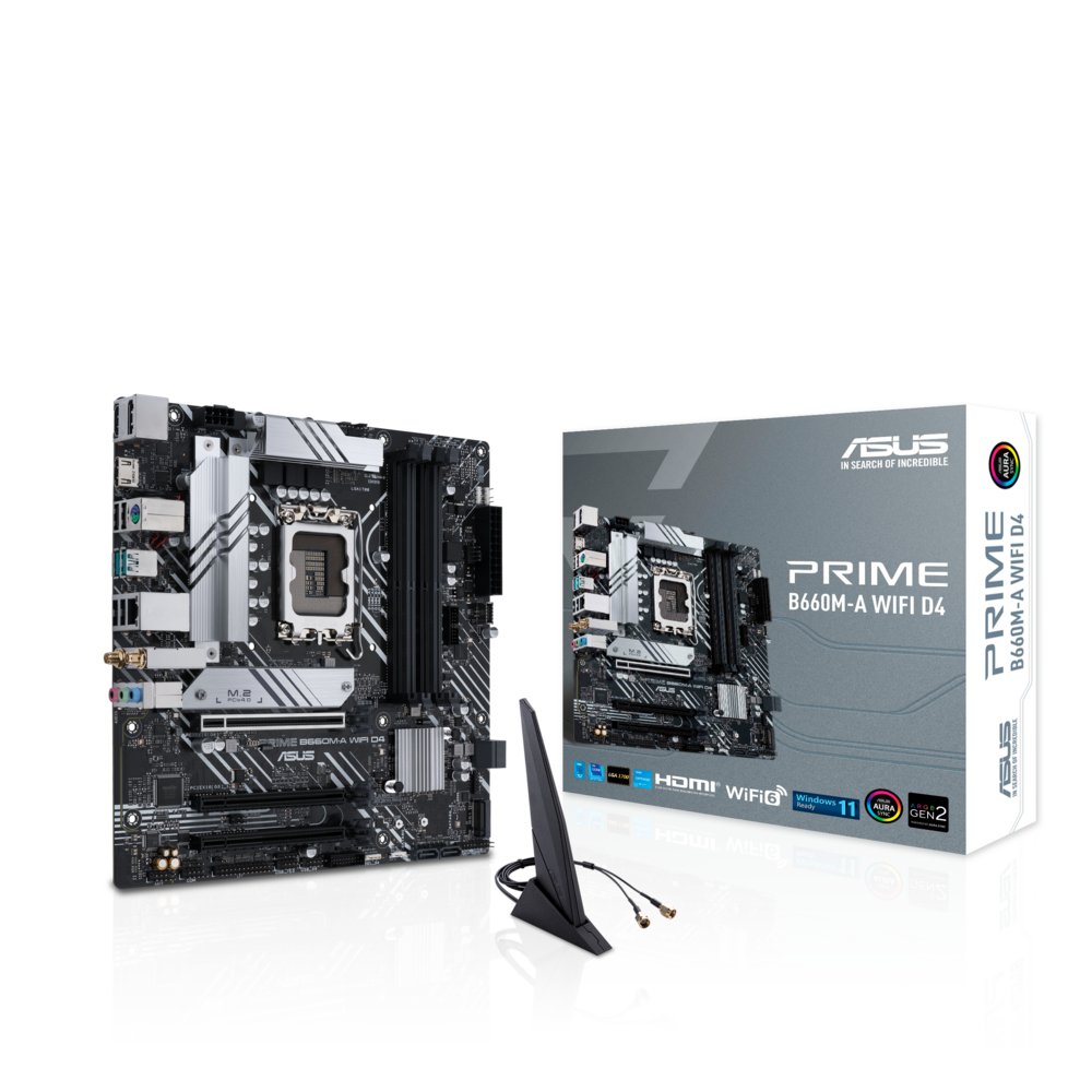 ASUS PRIME B660M-A WIFI D4 Intel B660 LGA 1700 micro ATX – 2