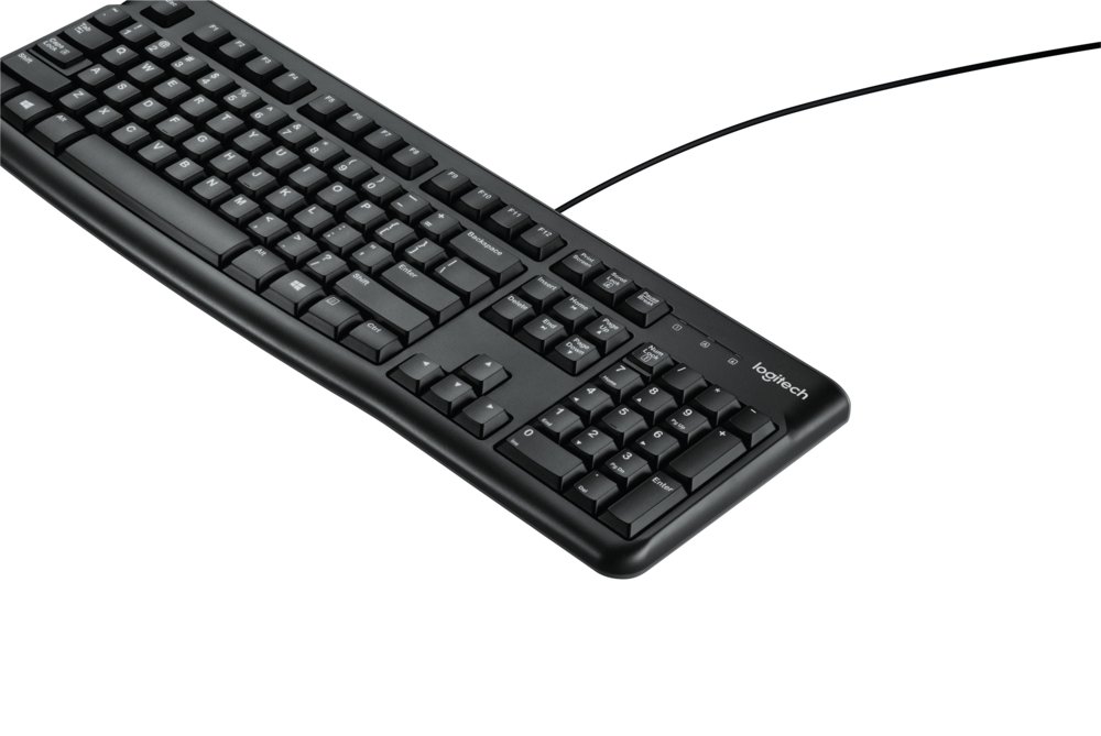 Logitech K120 toetsenbord USB QWERTY Internationaal Noordzee Zwart – 0