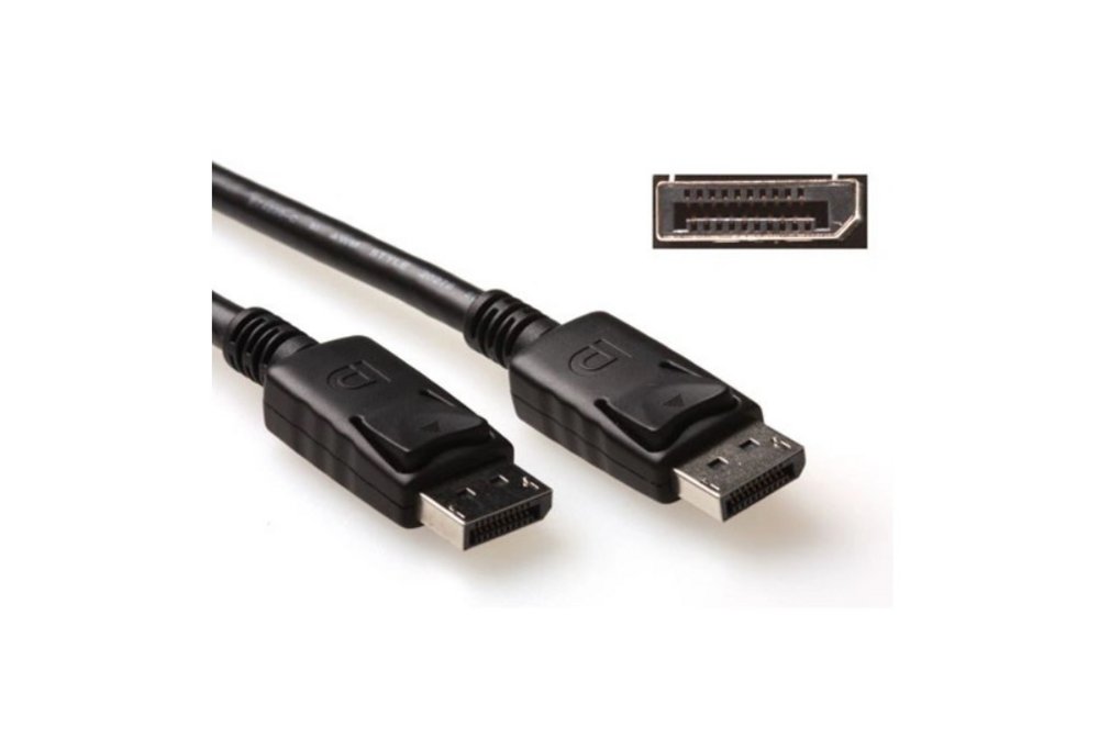 ACT AK3980 DisplayPort kabel 2 m Zwart – 0