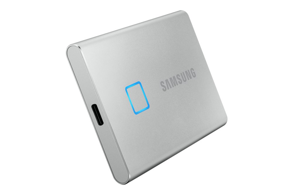 Samsung MU-PC1T0S, T7 Touch, 1000 GB, USB Type-C, 3.2 Gen 2 (3.1 Gen 2), 1050 MB/s, Wachtwoordbeveiliging, Zilver – 12