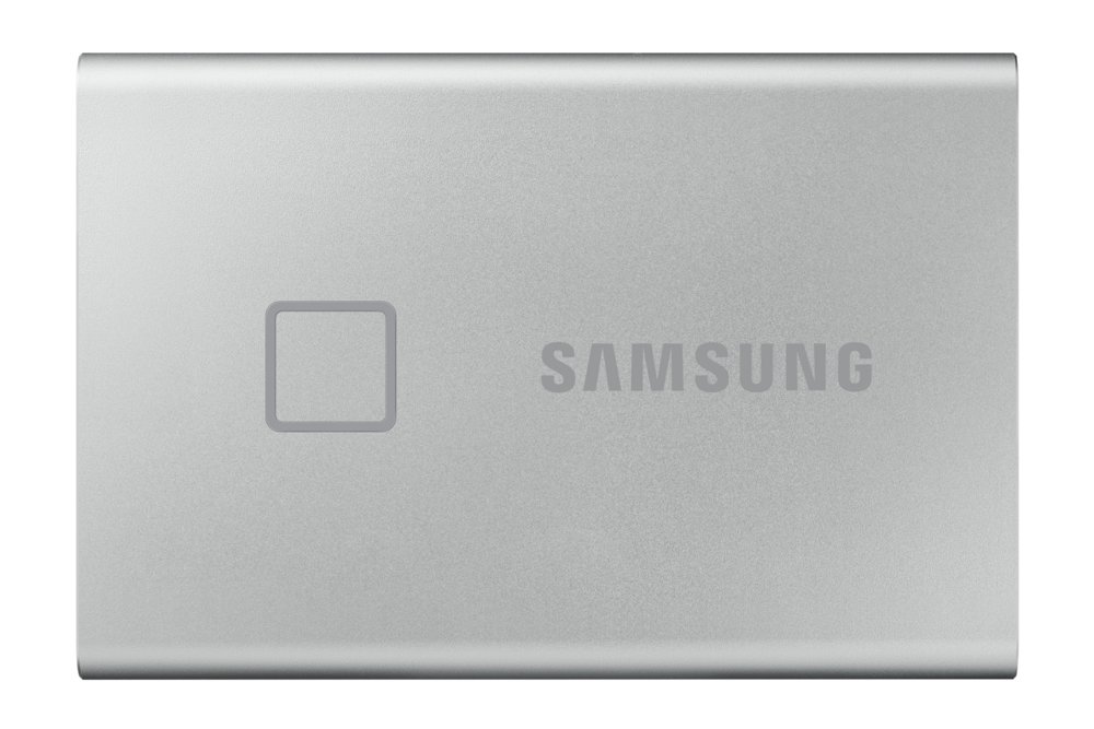 Samsung MU-PC1T0S, T7 Touch, 1000 GB, USB Type-C, 3.2 Gen 2 (3.1 Gen 2), 1050 MB/s, Wachtwoordbeveiliging, Zilver – 0