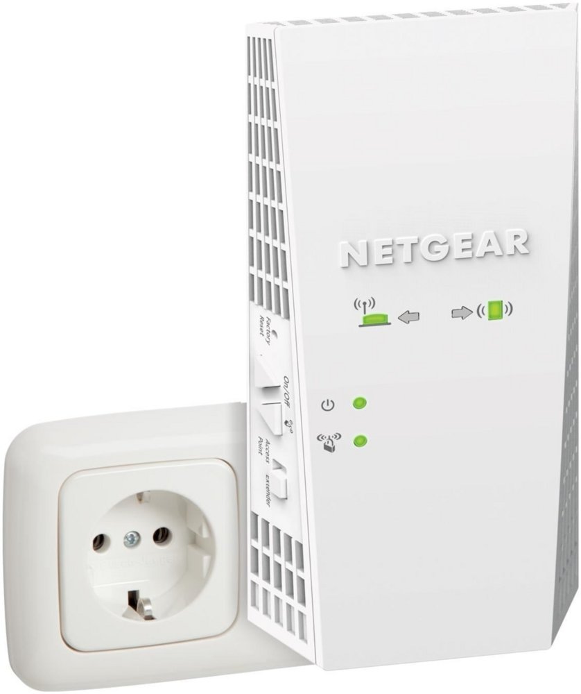 Netgear EX6250 Netwerkrepeater Wit 10, 100, 1000 Mbit/s – 0