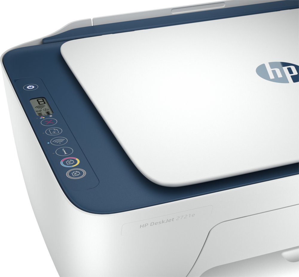 HP HP Deskjet 2721e All-in-One printer, Kleur, Printer voor Home, Printen, kopiëren, scannen, Draadloos; HP+; Geschikt voor HP Instant Ink; Printen vanaf een telefoon of tablet – 3
