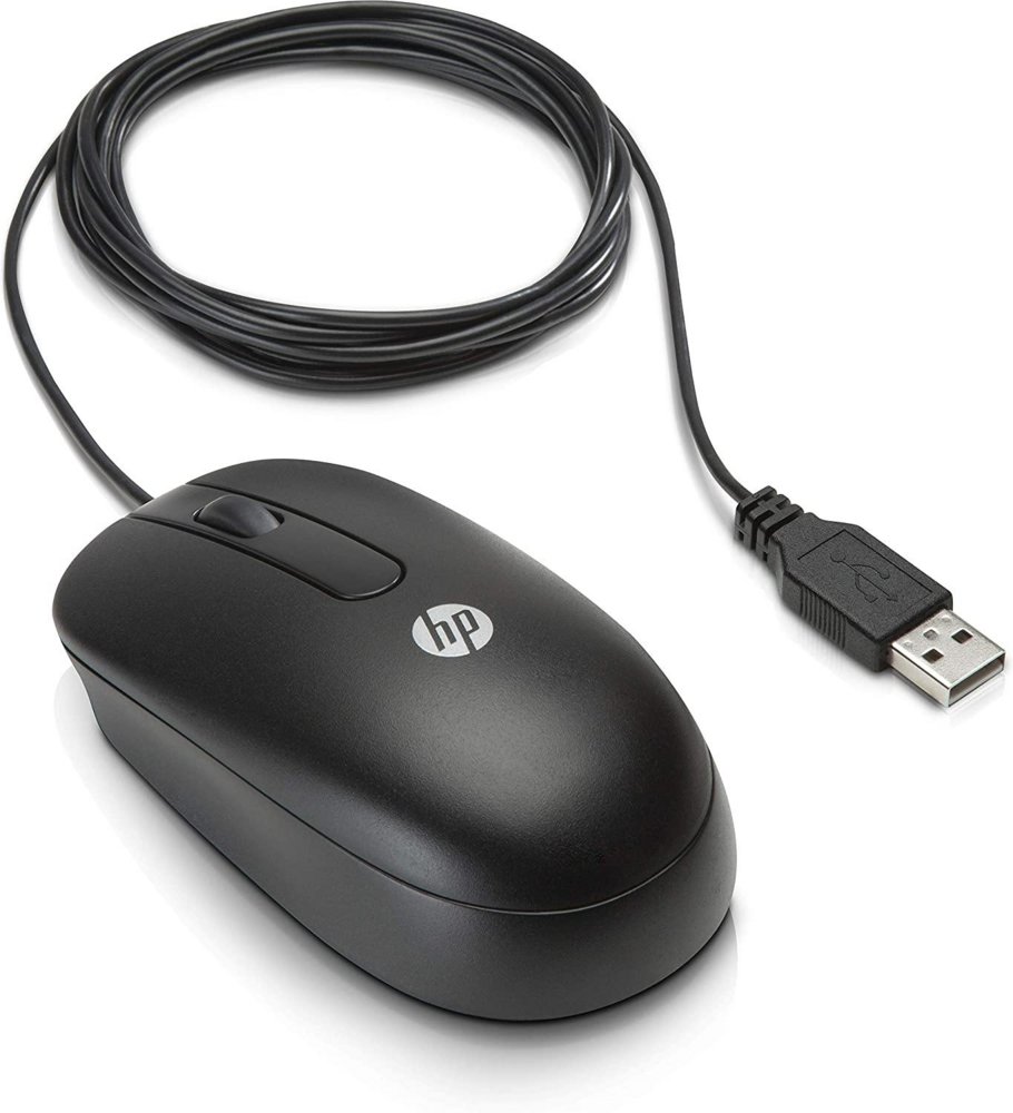 HP USB Mouse Optical / Bulk / Black – 0