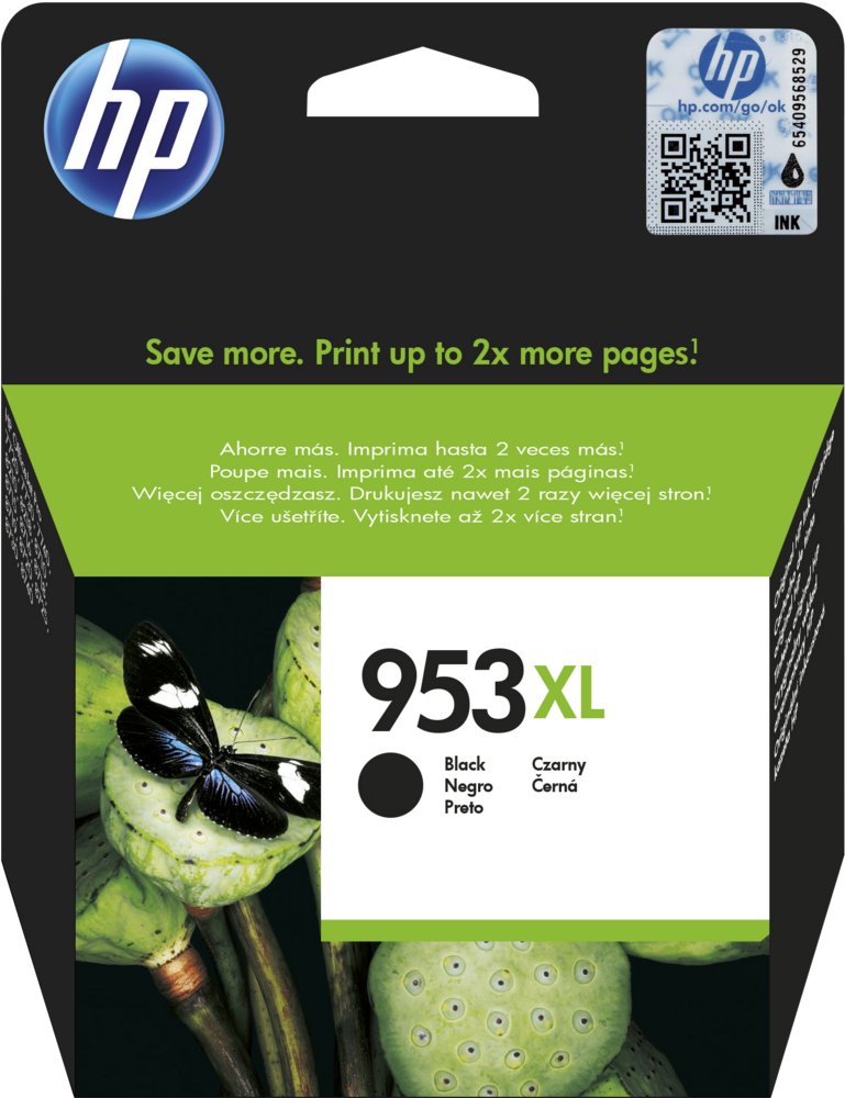 HP 953XL originele high-capacity zwarte inktcartridge – 1