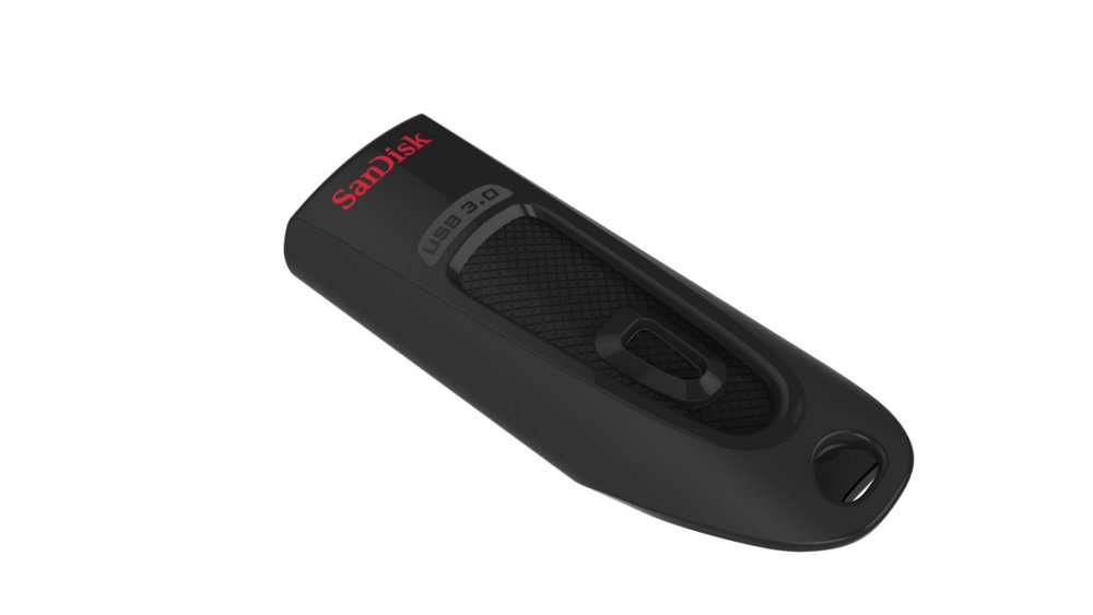 SanDisk Ultra USB flash drive 128 GB USB Type-A 3.0 Zwart – 1