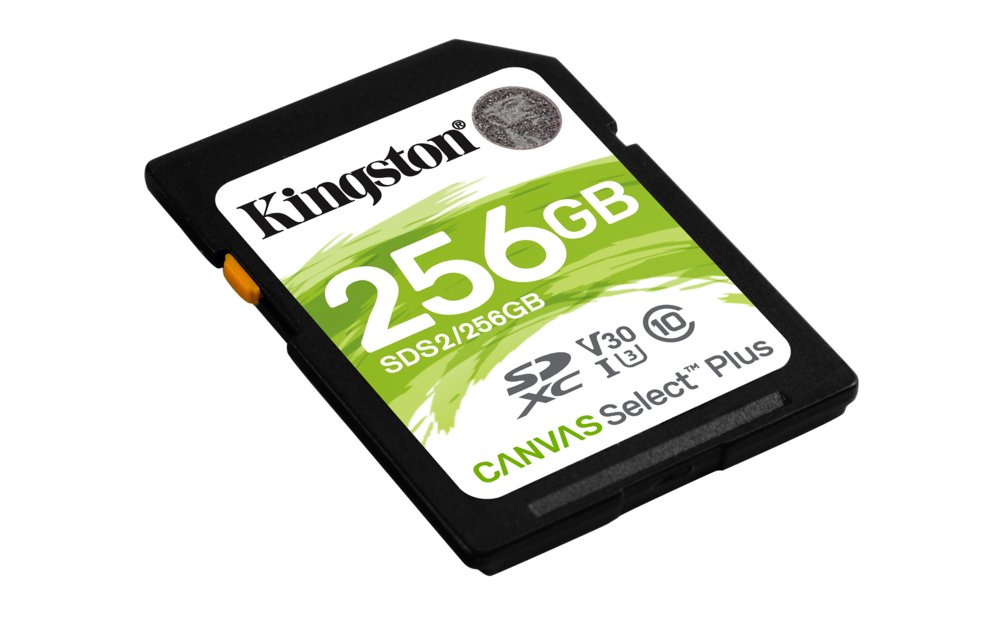 Kingston Technology Canvas Select Plus 256 GB SDXC UHS-I Klasse 10 – 1