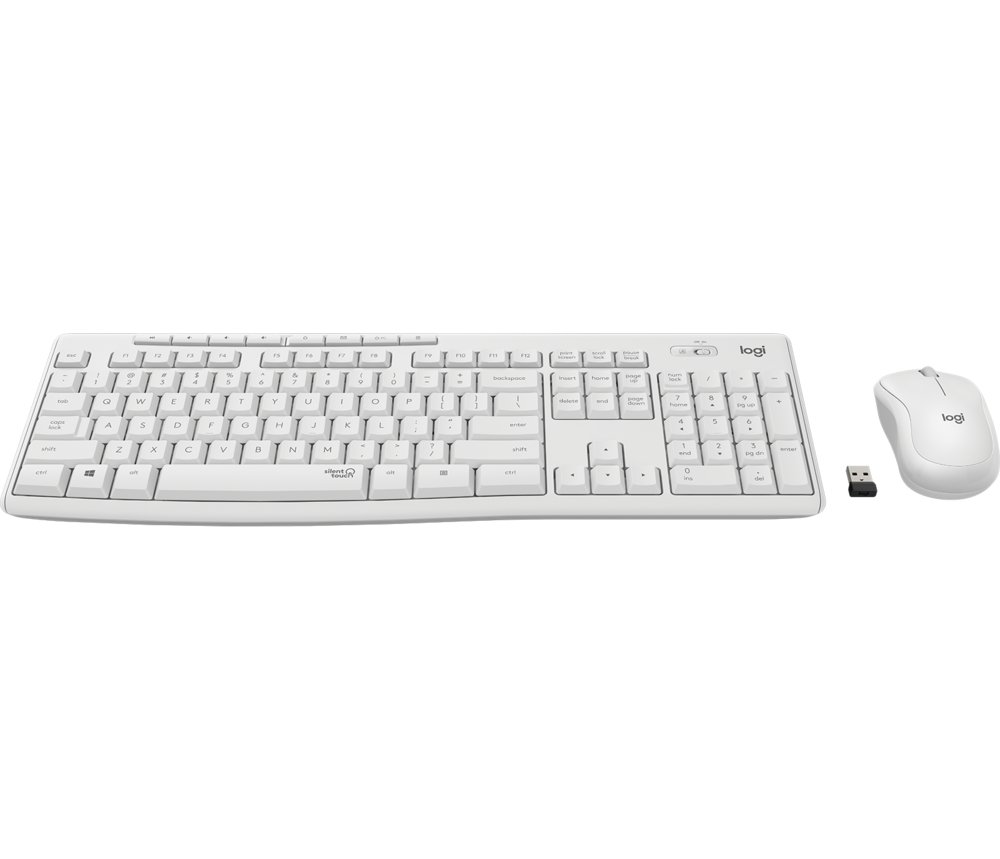 Logitech MK295 toetsenbord RF Draadloos QWERTZ Duits Wit – 1