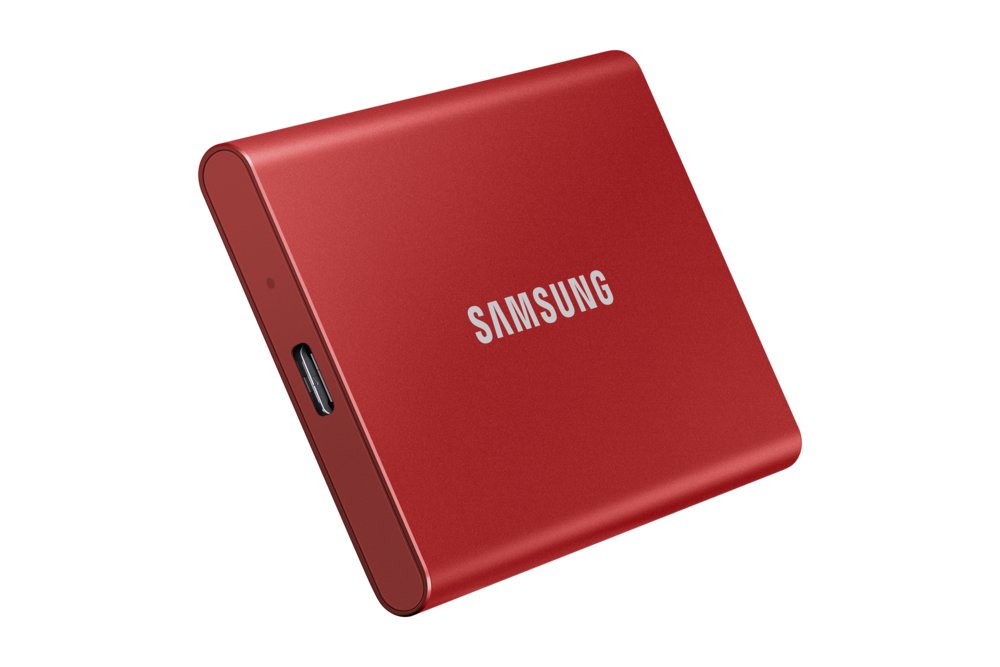 Samsung Portable SSD T7 1000 GB Rood – 6