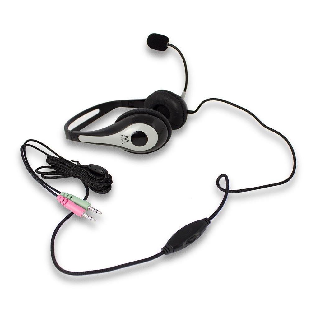 Ewent EW3562 hoofdtelefoon/headset Hoofdband Zwart, Zilver – 3