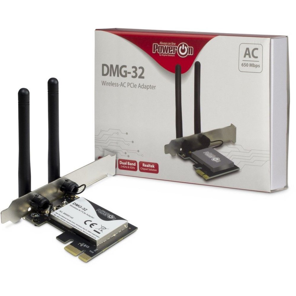 Inter-Tech DMG-32 Intern WLAN 650 Mbit/s – 1