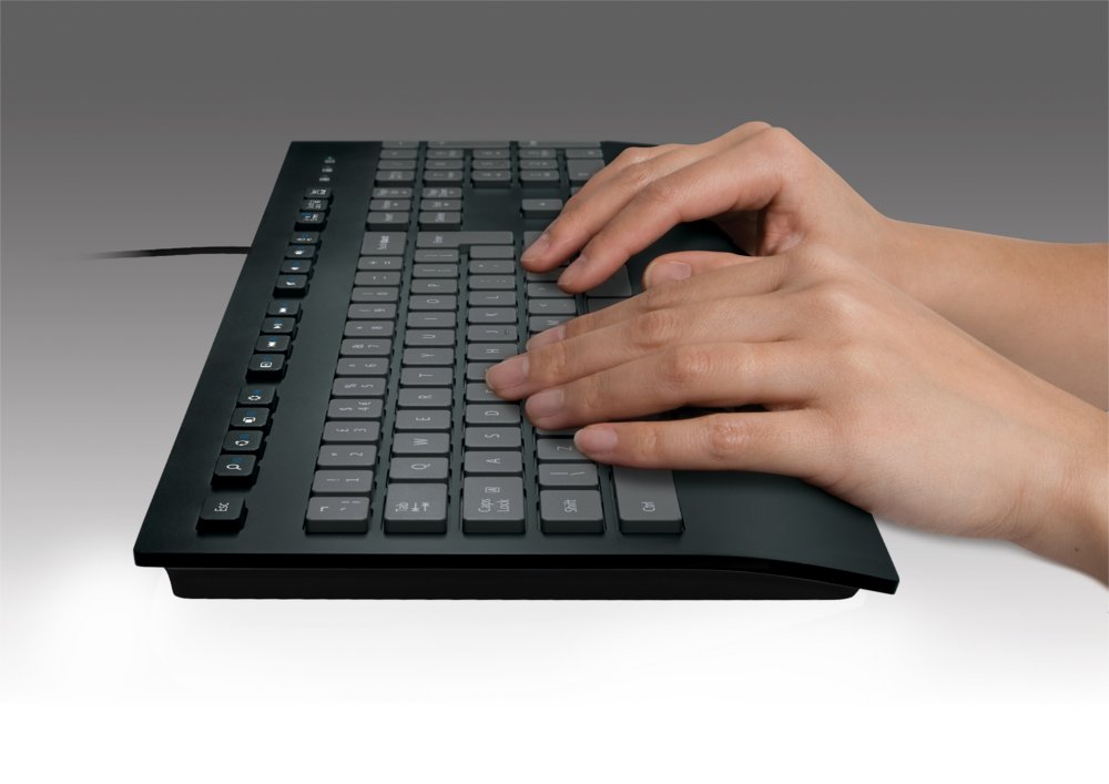 Logitech K280e toetsenbord USB QWERTY US International Zwart – 7