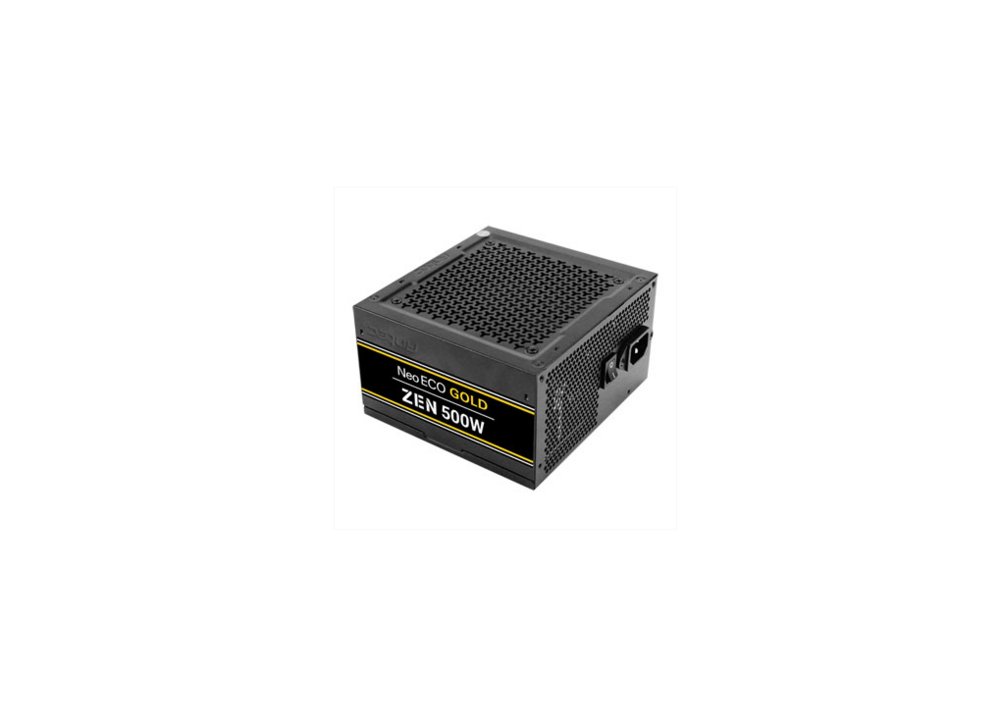 Antec NE500G Zen power supply unit 500 W 20+4 pin ATX ATX Zwart – 0