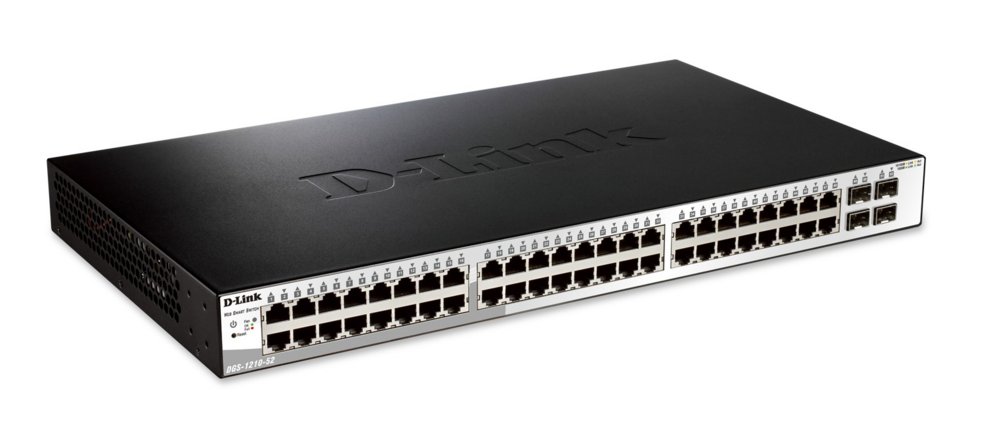 D-Link DGS-1210-52 netwerk-switch Managed L2 Gigabit Ethernet (10/100/1000) 1U Zwart – 1