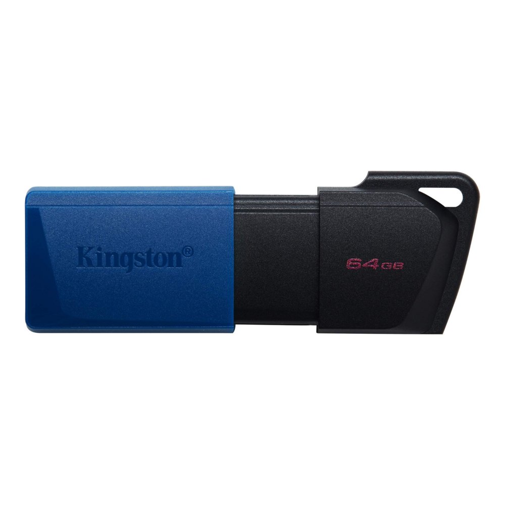 Kingston Technology DataTraveler Exodia M USB flash drive 64 GB USB Type-A 3.2 Gen 1 (3.1 Gen 1) Zwart, Blauw – 0
