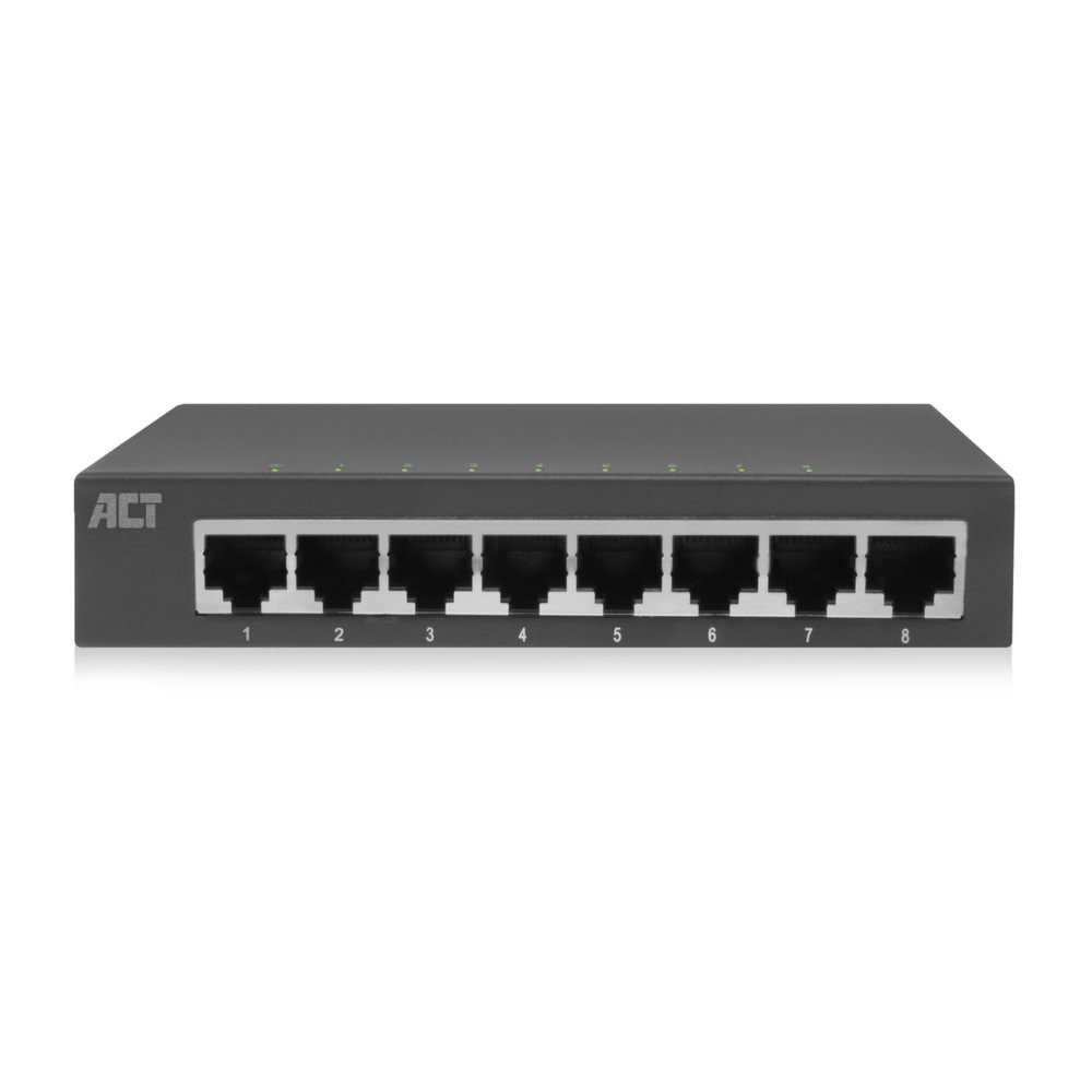 ACT AC4418 netwerk-switch Unmanaged Gigabit Ethernet (10/100/1000) Grijs – 0