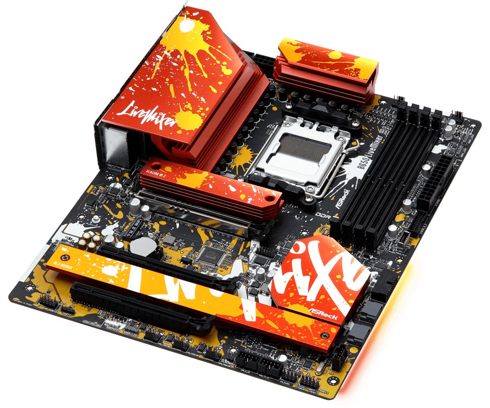 Asrock B650 LiveMixer AMD B650 Socket AM5 ATX – 3